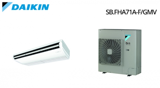 Climatizzatore Daikin Sky Air Alpha Monosplit Pensile a Soffitto FHA71A-F / RZAG71MV1 Vendita Impianti Climatizzazione Commerciale